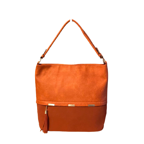 Shoulder Bag - Two-Tone Orange - Your Perfect Gifts