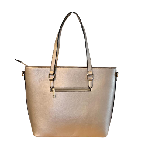 rose gold large tote bag